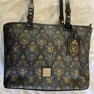 Disney Dooney & Burke Haunted Mansion 50th Anniversary tote - like new condition